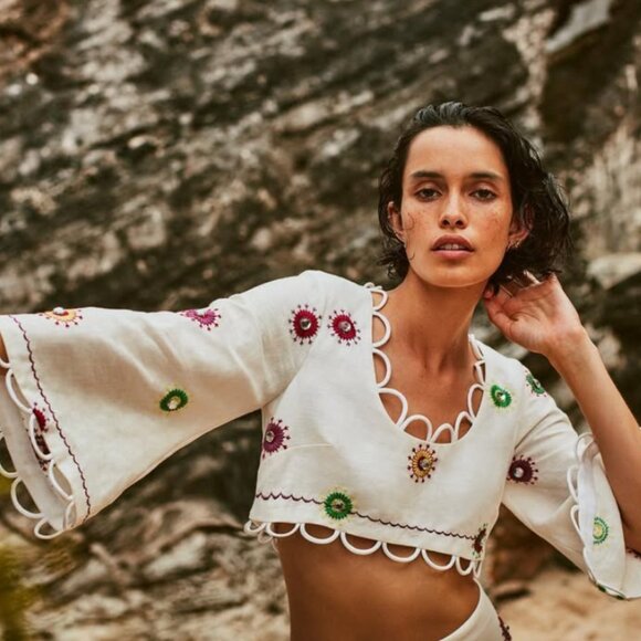 ALEXIS Avar top and Aleko mini skirt (SET) - Picture 2 of 5